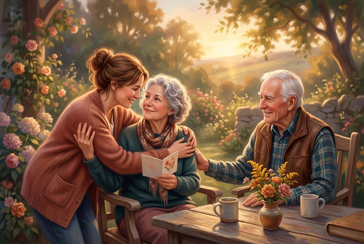 Deseos para los padres: palabras hermosas, sinceras y originales para mamá y papá