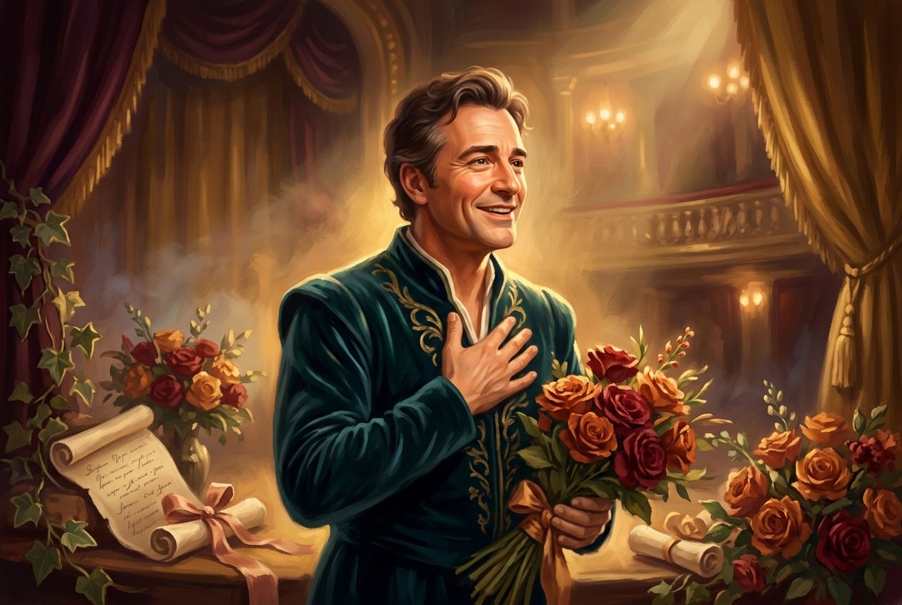 Felicitaciones para un actor: deseos hermosos, divertidos y originales para un artista escénico