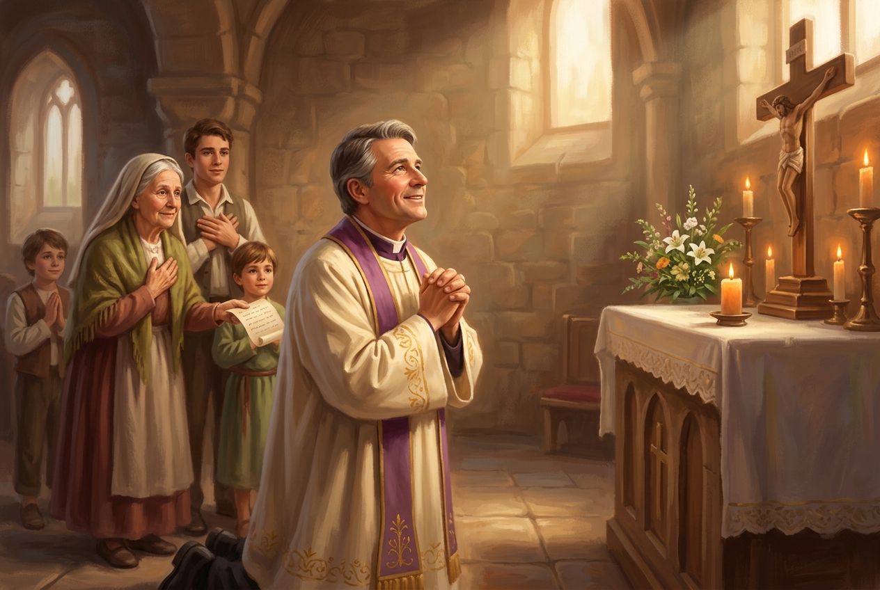 Felicitaciones para un sacerdote: palabras hermosas, sinceras y originales para un presbítero